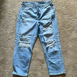 American Eagle Outfitters Light Blue Stretch Jeans
